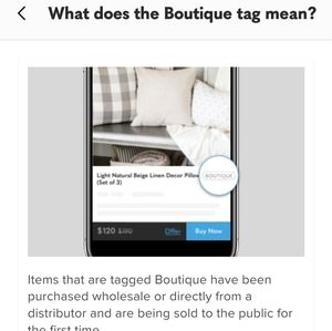 BOUTIQUE TAGS / NWT & NWOT
